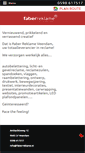 Mobile Screenshot of faberreklame.nl